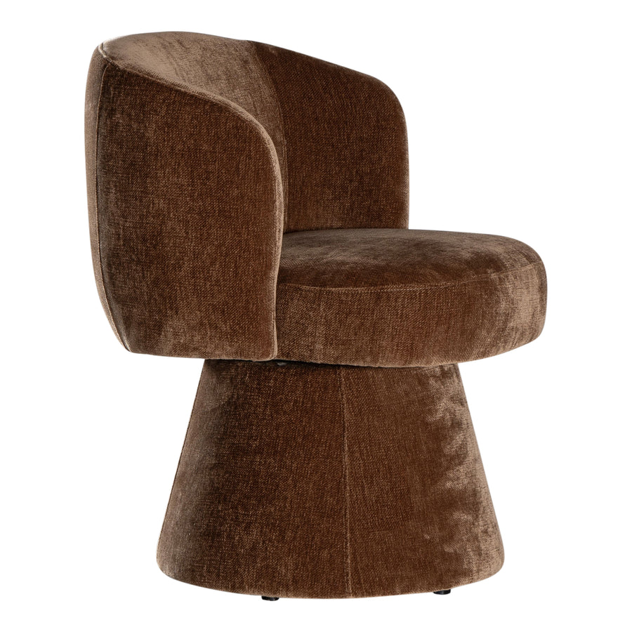 Malfi Swivel Chair | Bronze