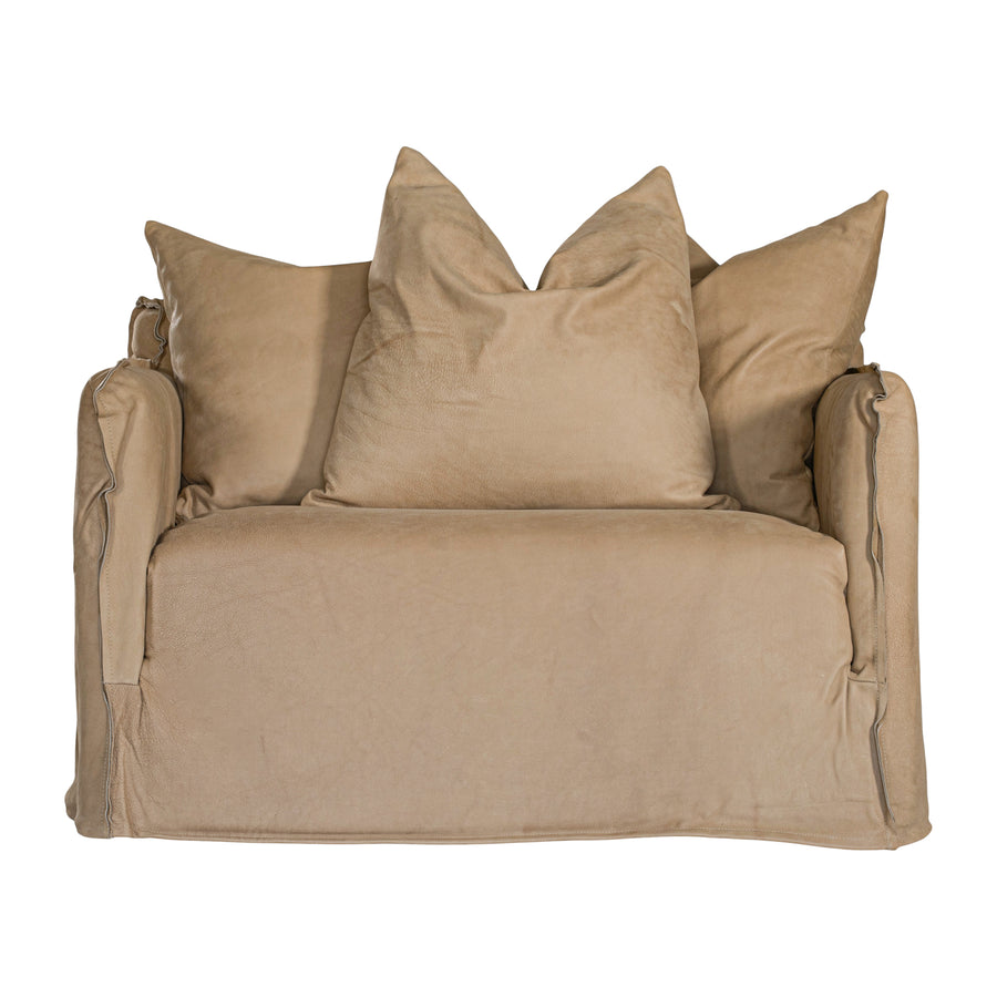 Mallorca One Seater Sofa | Cashew