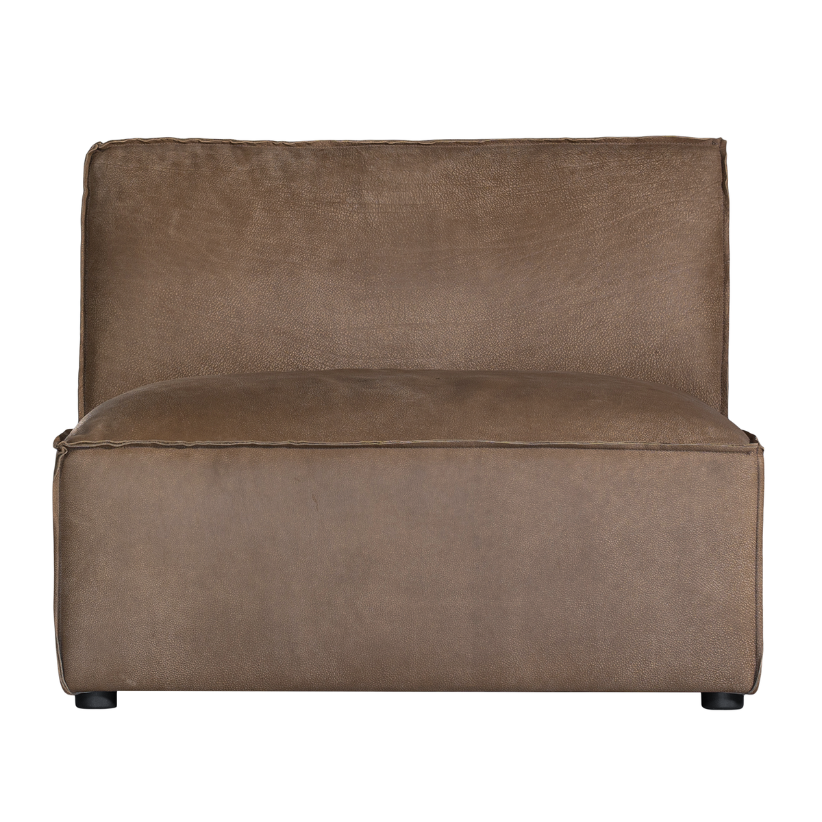 Manson Modular Sofa | Buffalo Leather | Mushroom Brown