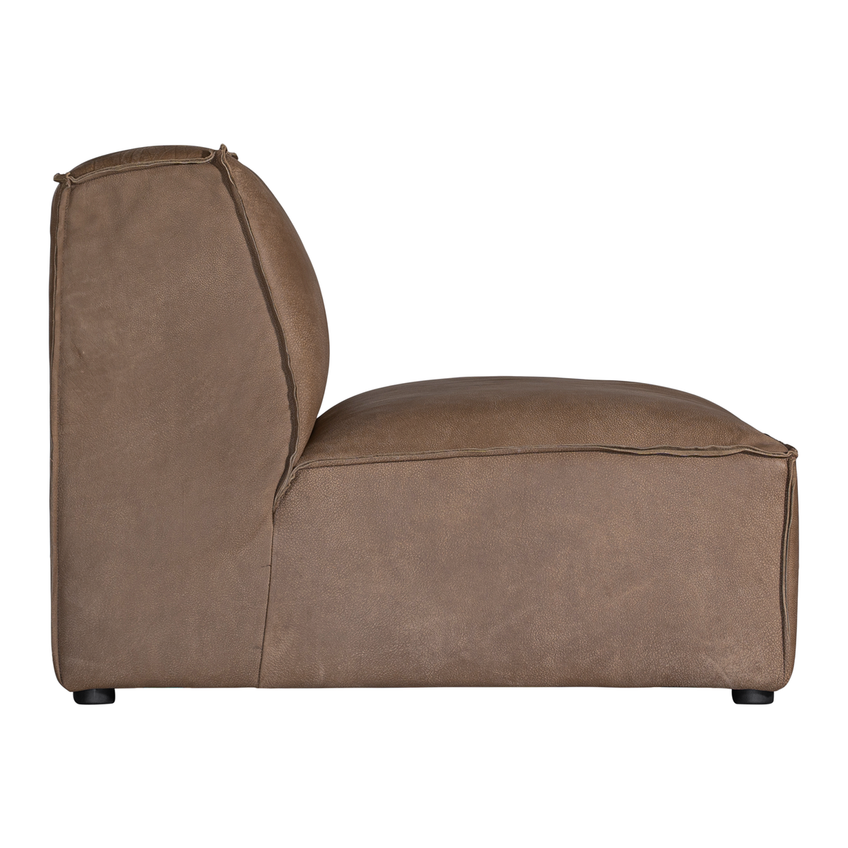 Manson Modular Sofa | Buffalo Leather | Mushroom Brown