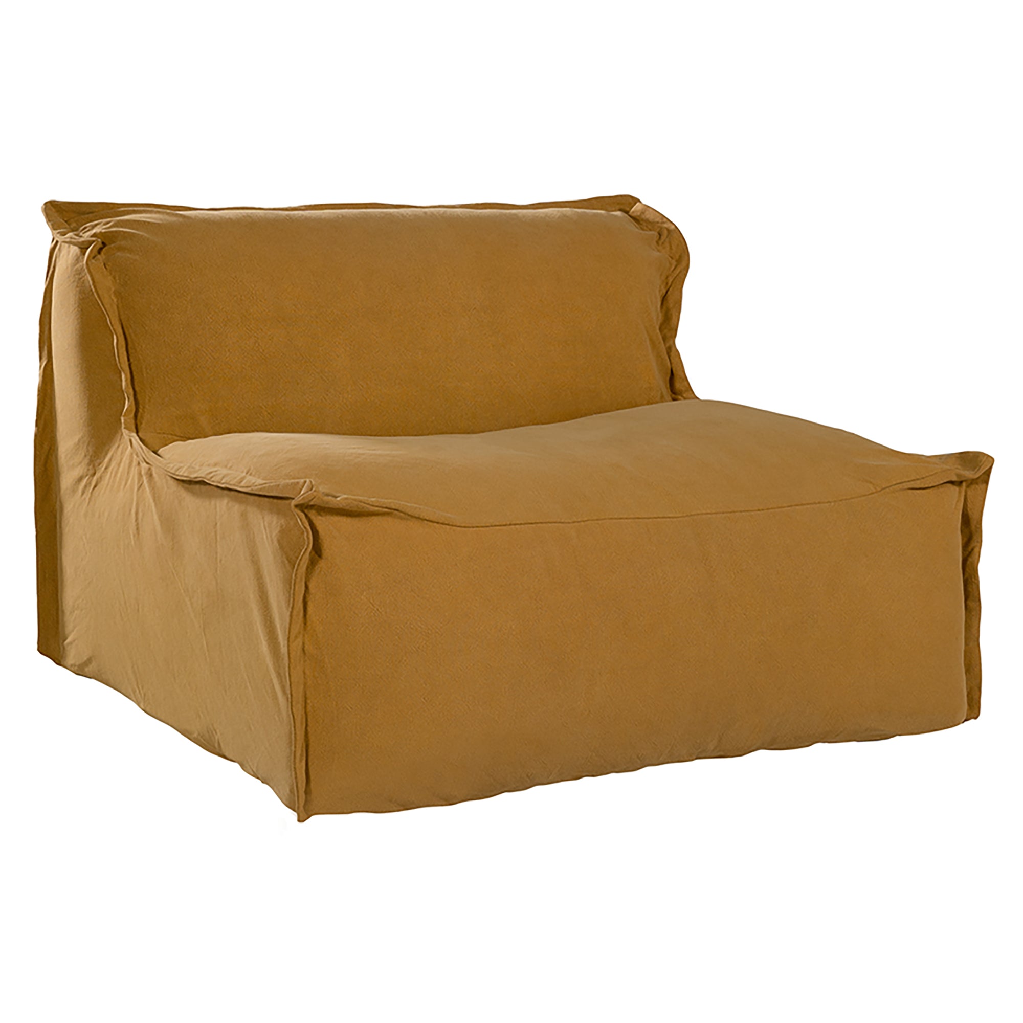 Masekela Sofa | Single Seater Ochre Uniqwa Collections