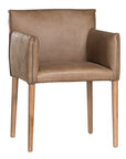 Mayan Armchair Mushroom Brown Uniqwa Collections