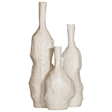 Mazuri Vase | White Wash