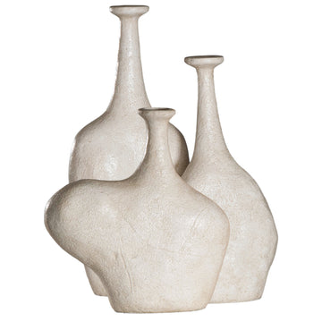 Meraki Vase | White Wash