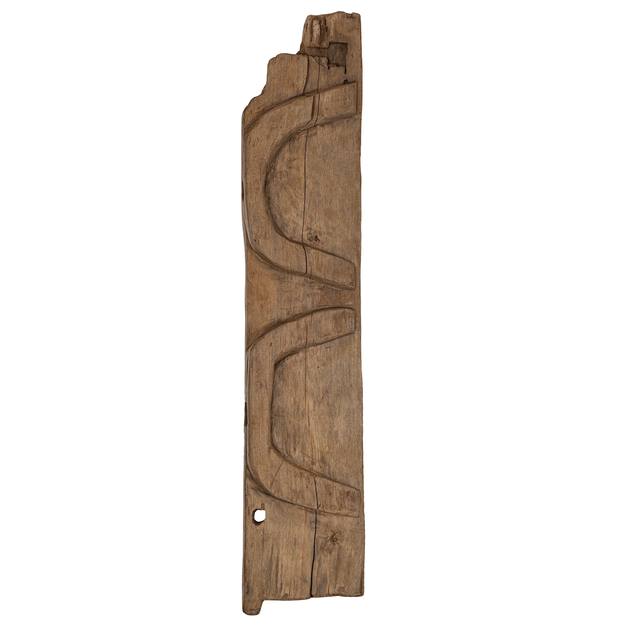 Naga Antique Granary Door | Single NC-00280 Authentic Naga Antique