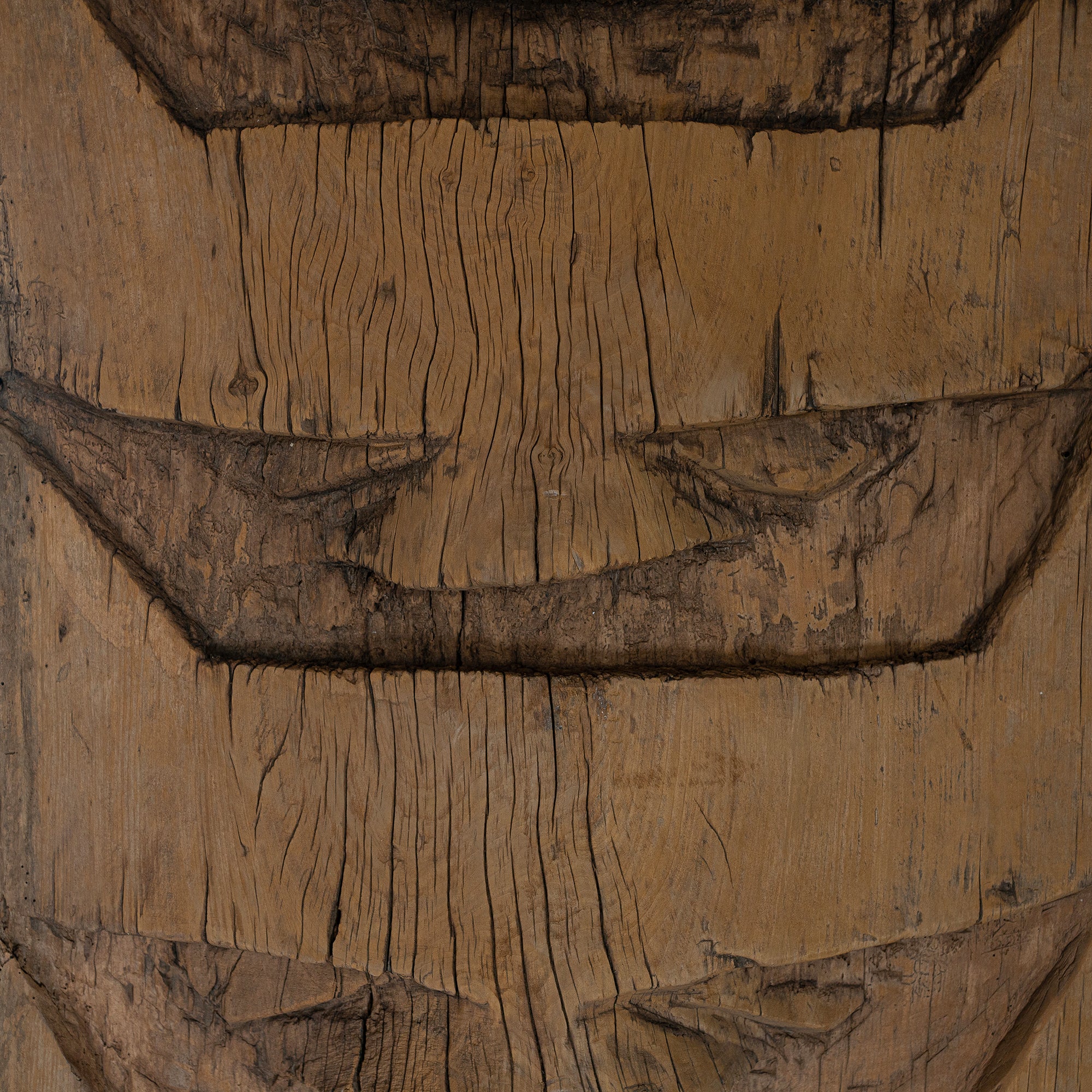 Naga Antique Four Bull Panel Authentic Naga Antique