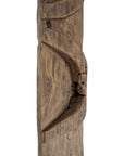 Naga Antique Granary Door | Single NC-00288 Authentic Naga Antique