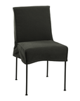 Nadi Dining Chair | Moss Black Canvas Uniqwa Collections