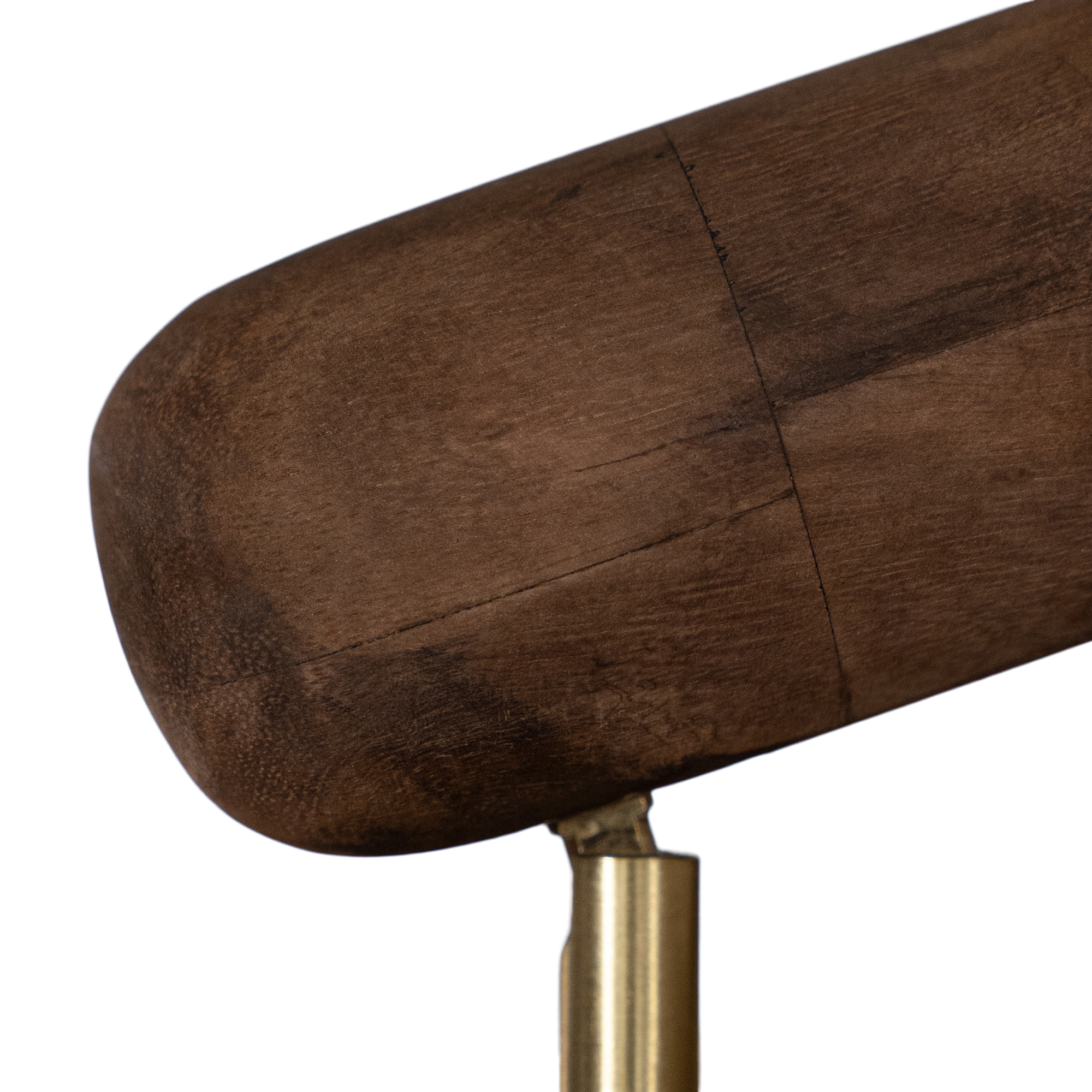 Naya Sculptural Composite Wall Sconce | Dark Roast