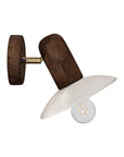 Naya Sculptural Composite Sconce | Light Roast