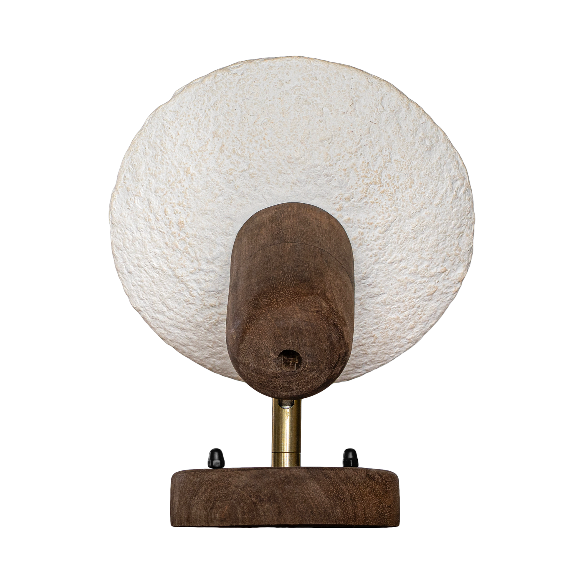 Naya Sculptural Composite Sconce | Light Roast