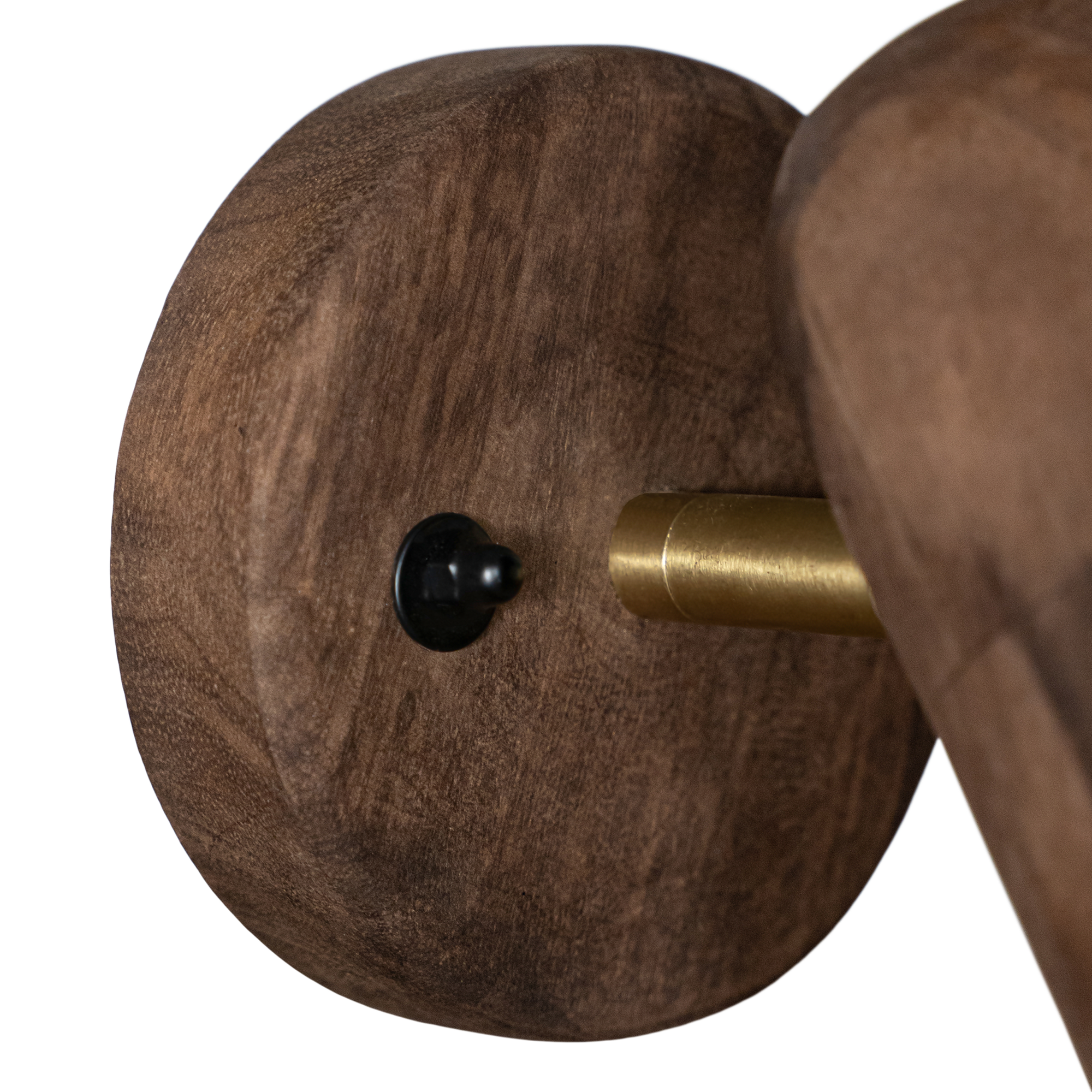 Naya Sculptural Composite Sconce | Light Roast