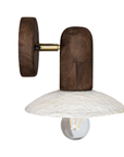 Naya Sculptural Composite Sconce | Light Roast