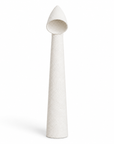 Nhara Sculptural Composite Floor Light | Light Roast