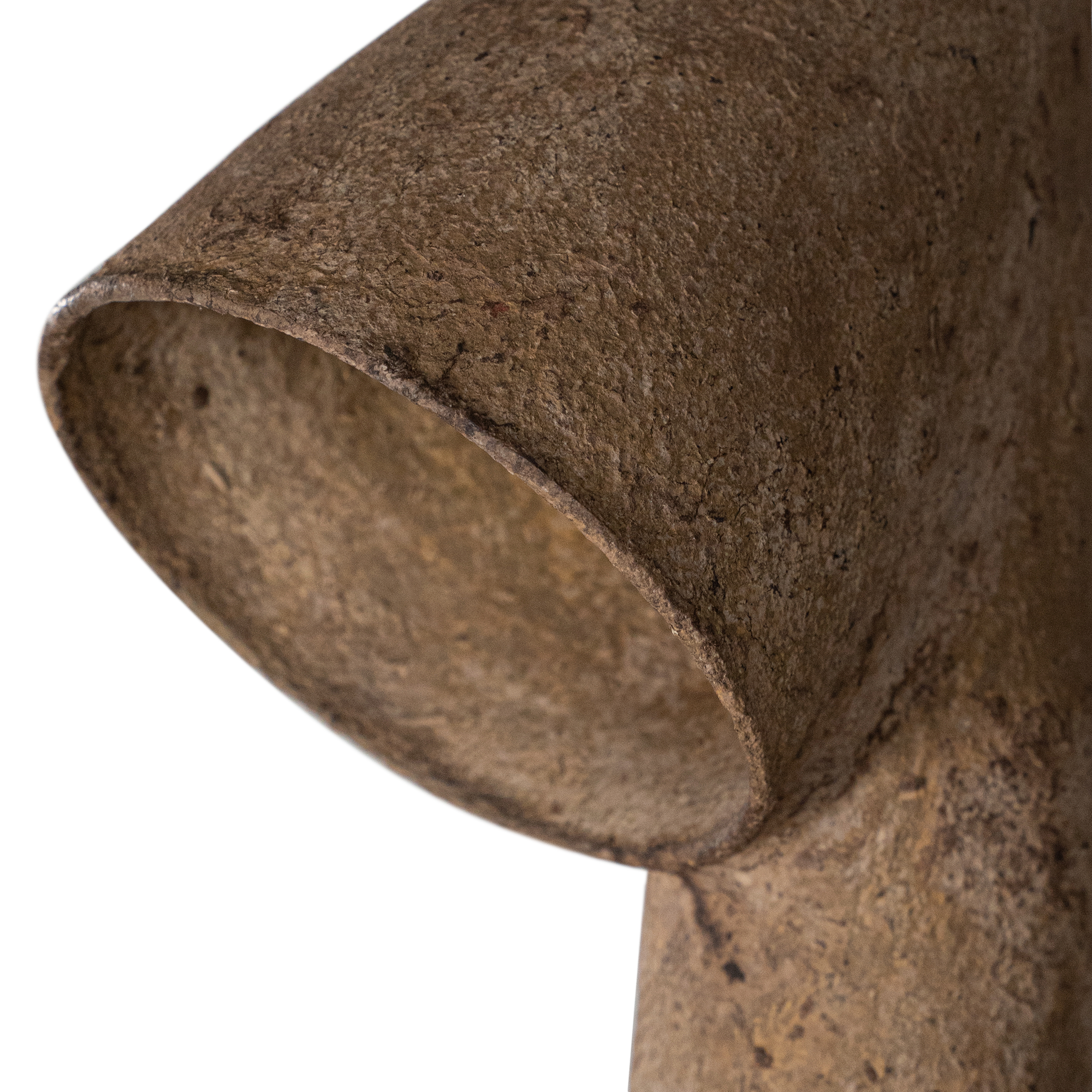 Nhara Nhara Sculptural Composite Floor Light | Dark Roast