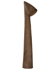 Nhara Nhara Sculptural Composite Floor Light | Dark Roast