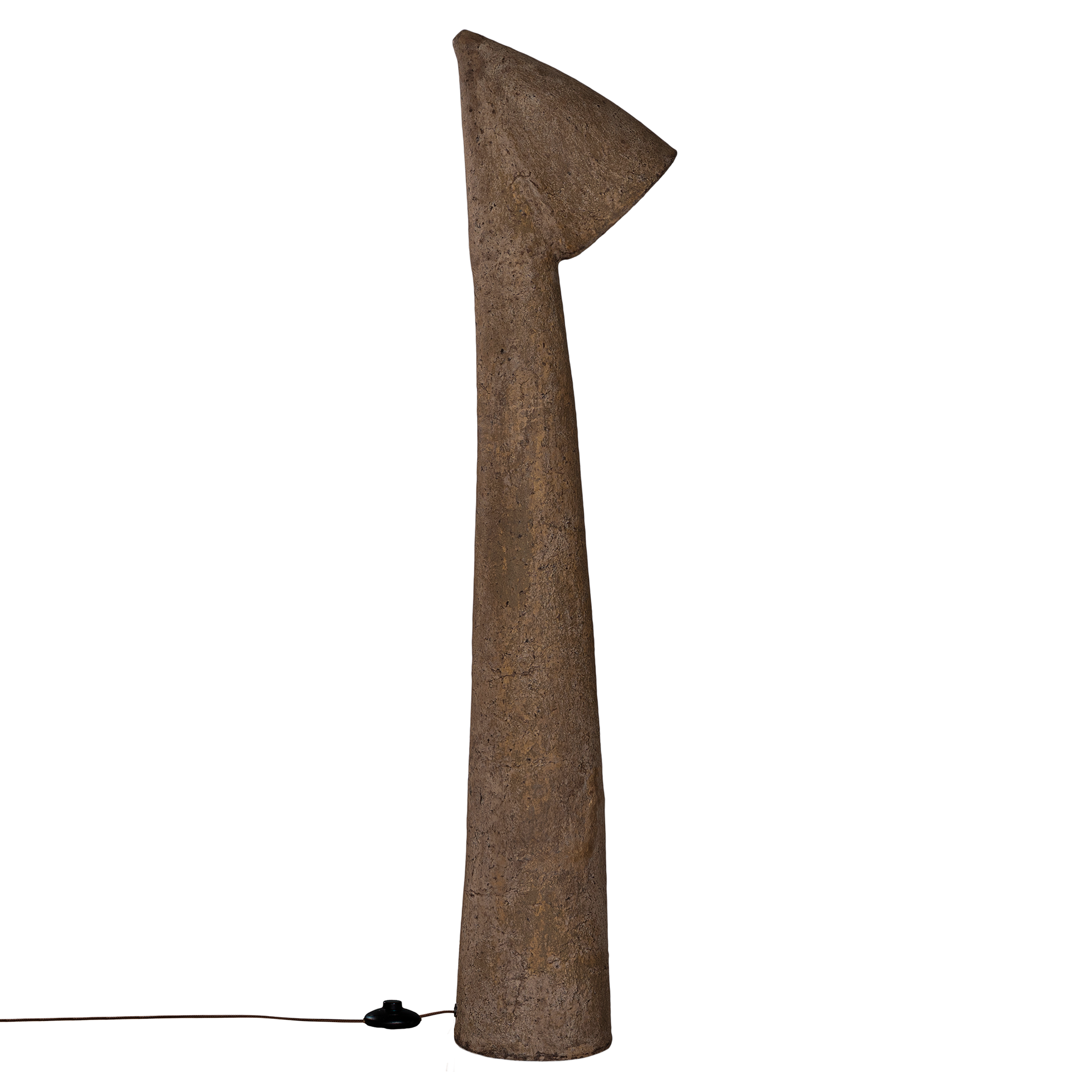 Nhara Nhara Sculptural Composite Floor Light | Dark Roast