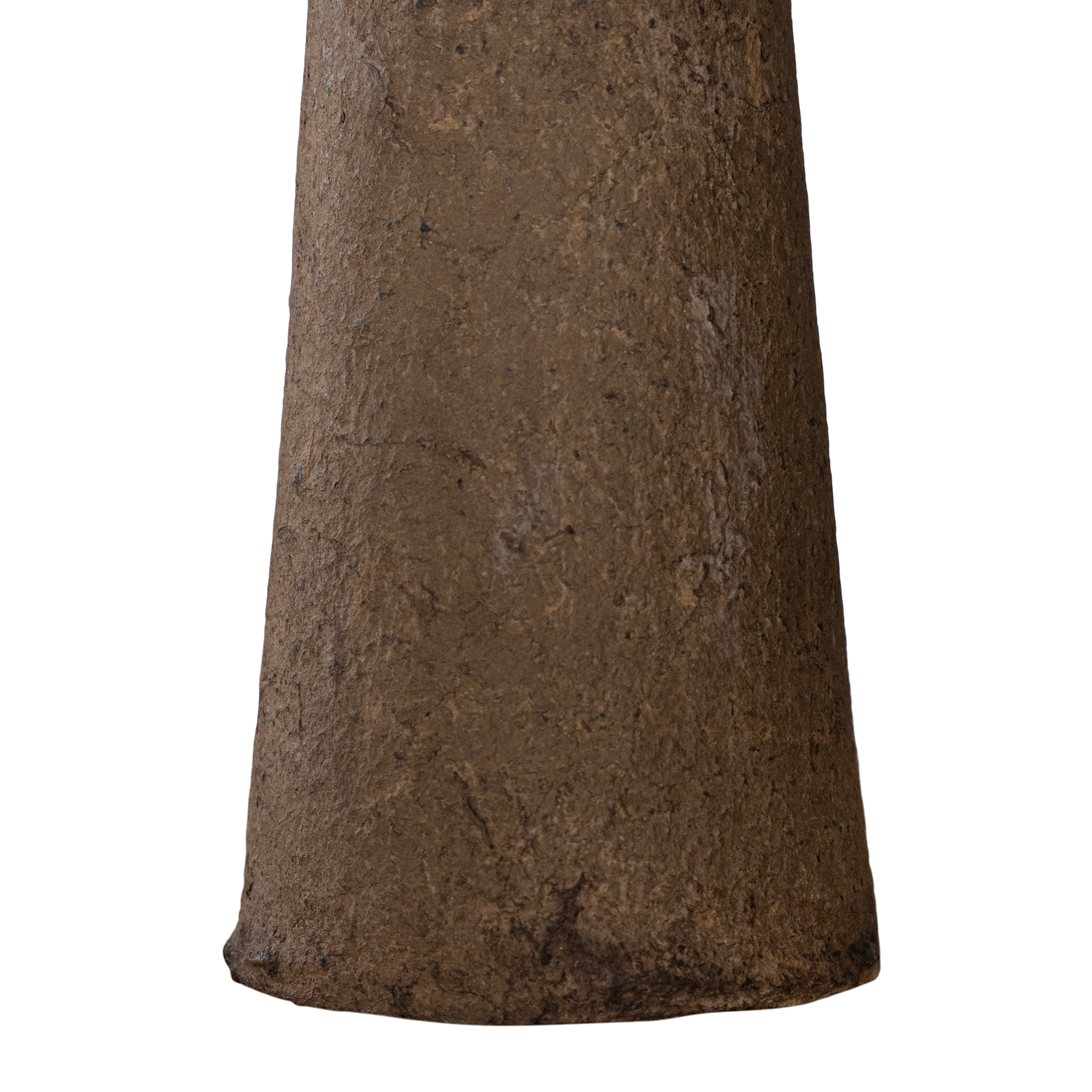 Nhara Sculptural Composite Table Lamp | Dark Roast
