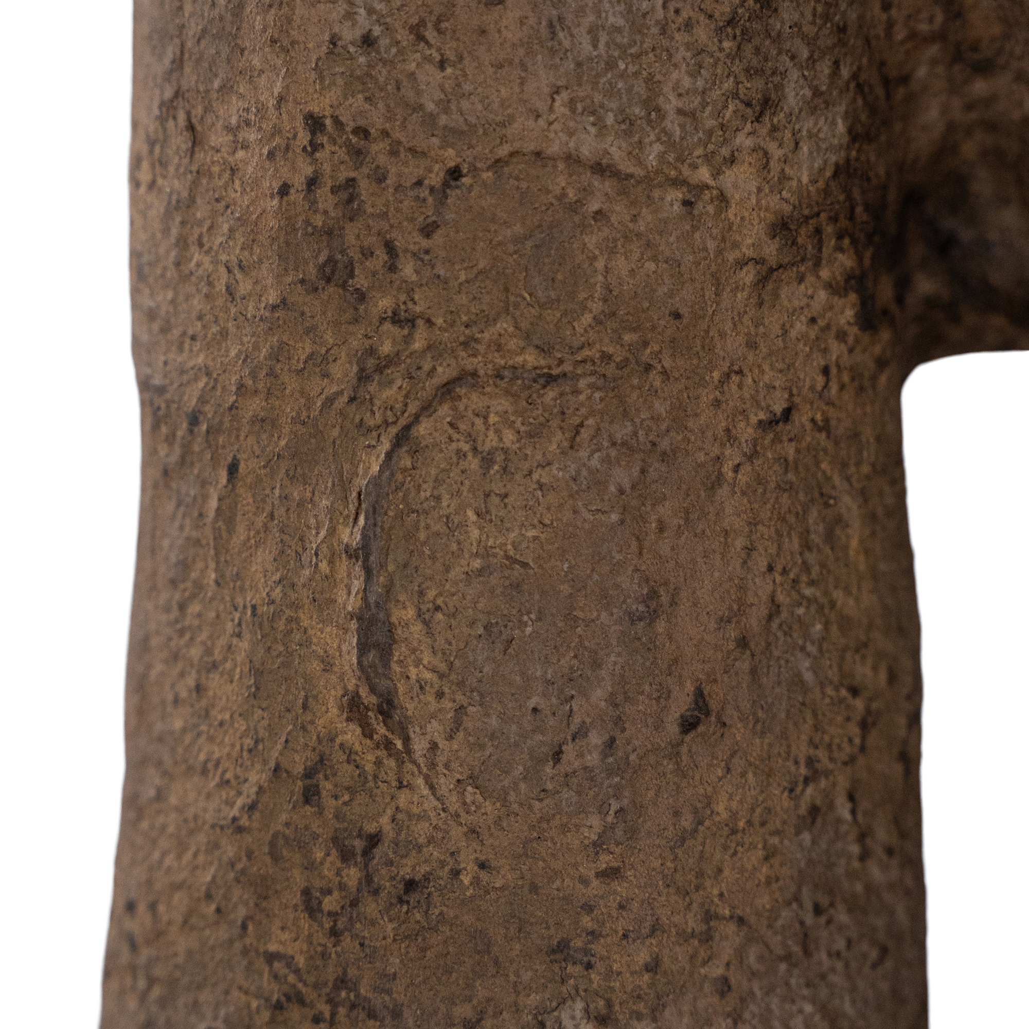 Nhara Nhara Sculptural Composite Floor Light | Dark Roast