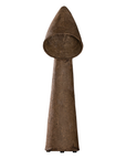 Nhara Sculptural Composite Table Lamp | Dark Roast