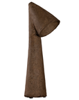 Nhara Sculptural Composite Table Lamp | Dark Roast