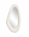 Nhila Sculptural Composite Mirror | Light Roast