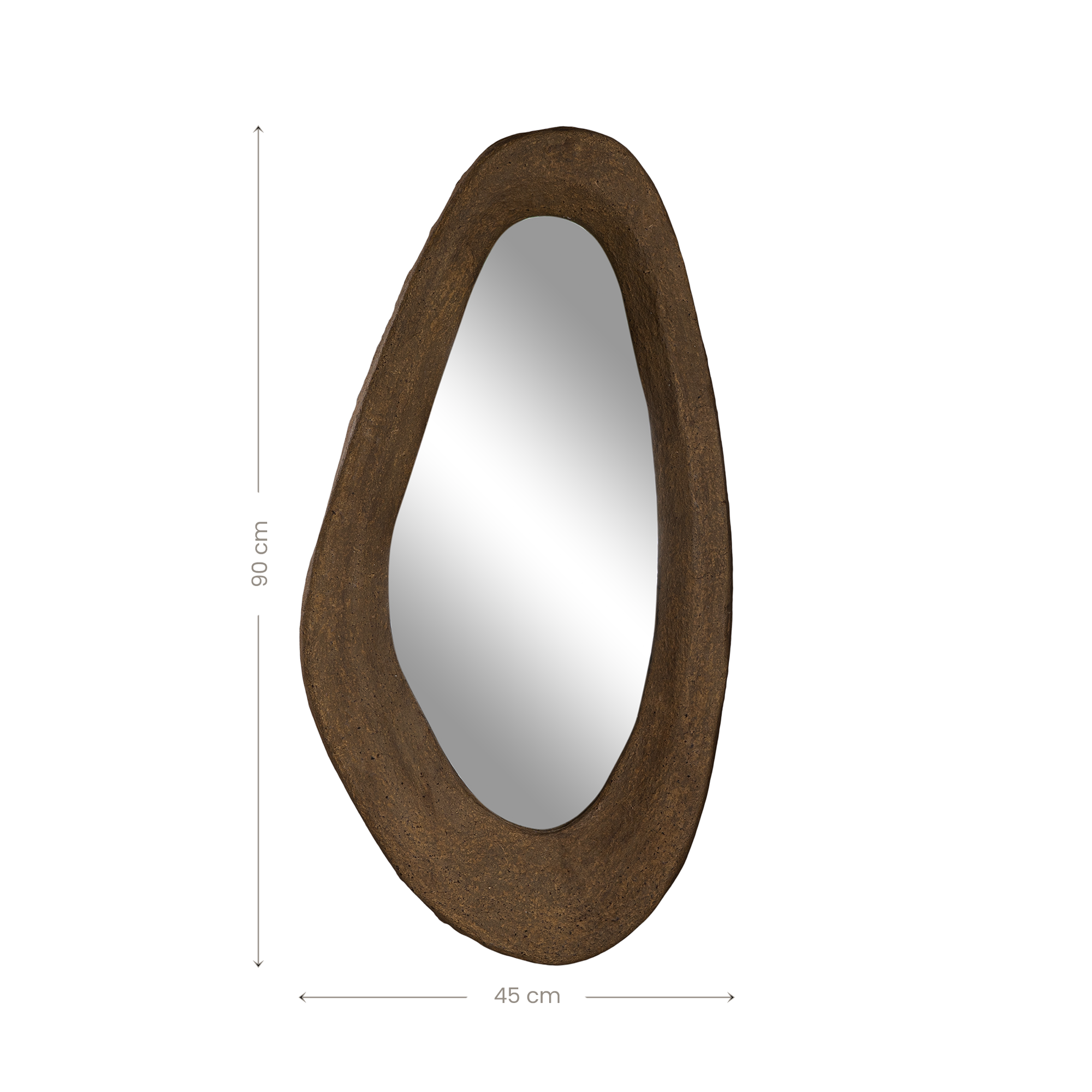 Nhila Sculptural Composite Mirror