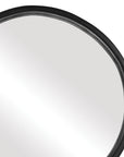 Niyaama Round Mirror | Black Uniqwa Collections