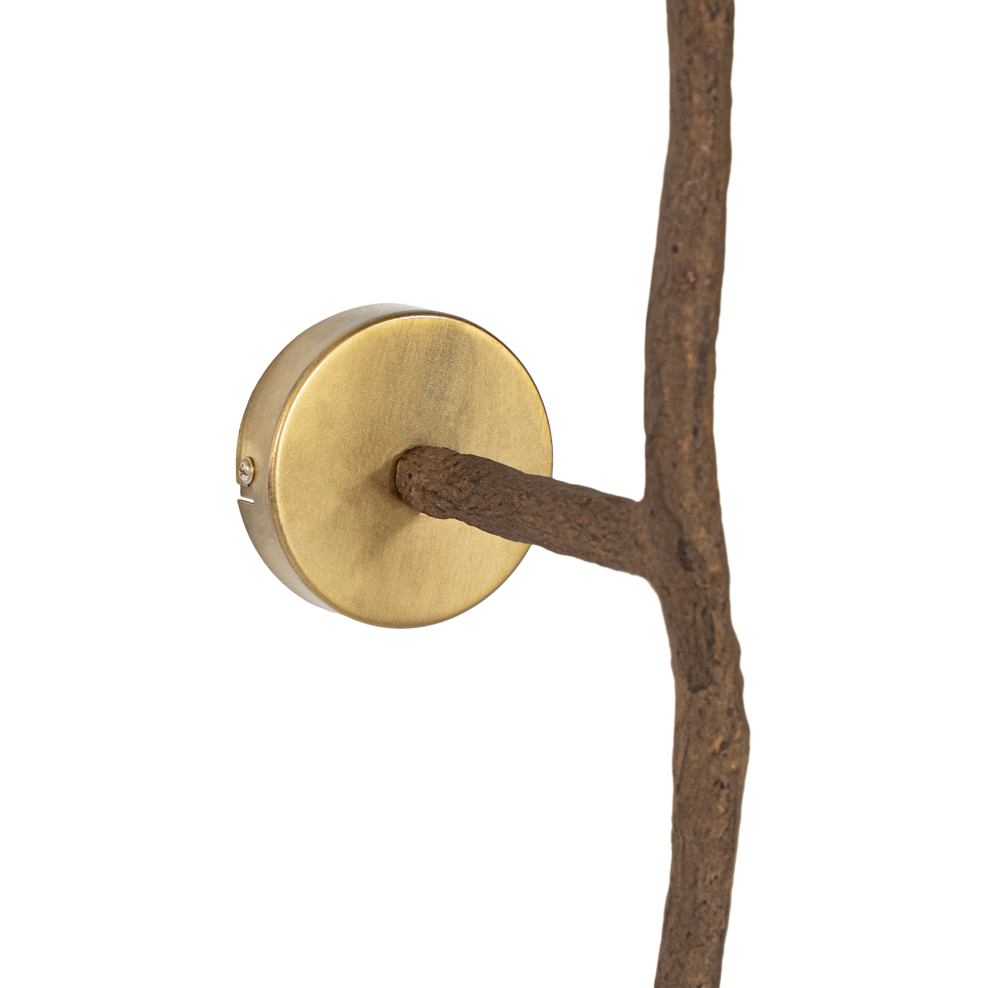 Nuuri Sculptural Composite Pendant Sconce | Dark Roast