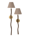 Nuuri Sculptural Composite Pendant Sconce | Dark Roast
