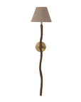 Nuuri Sculptural Composite Pendant Sconce | Dark Roast