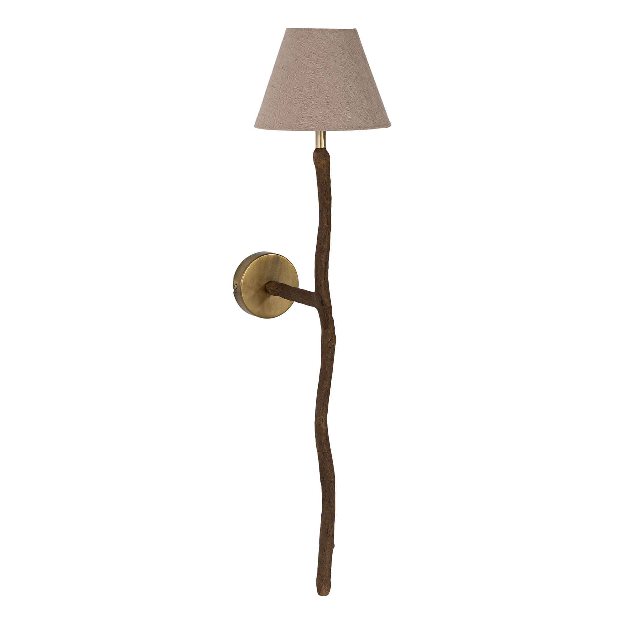 Nuuri Sculptural Composite Pendant Sconce | Dark Roast