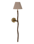 Nuuri Sculptural Composite Pendant Sconce | Dark Roast