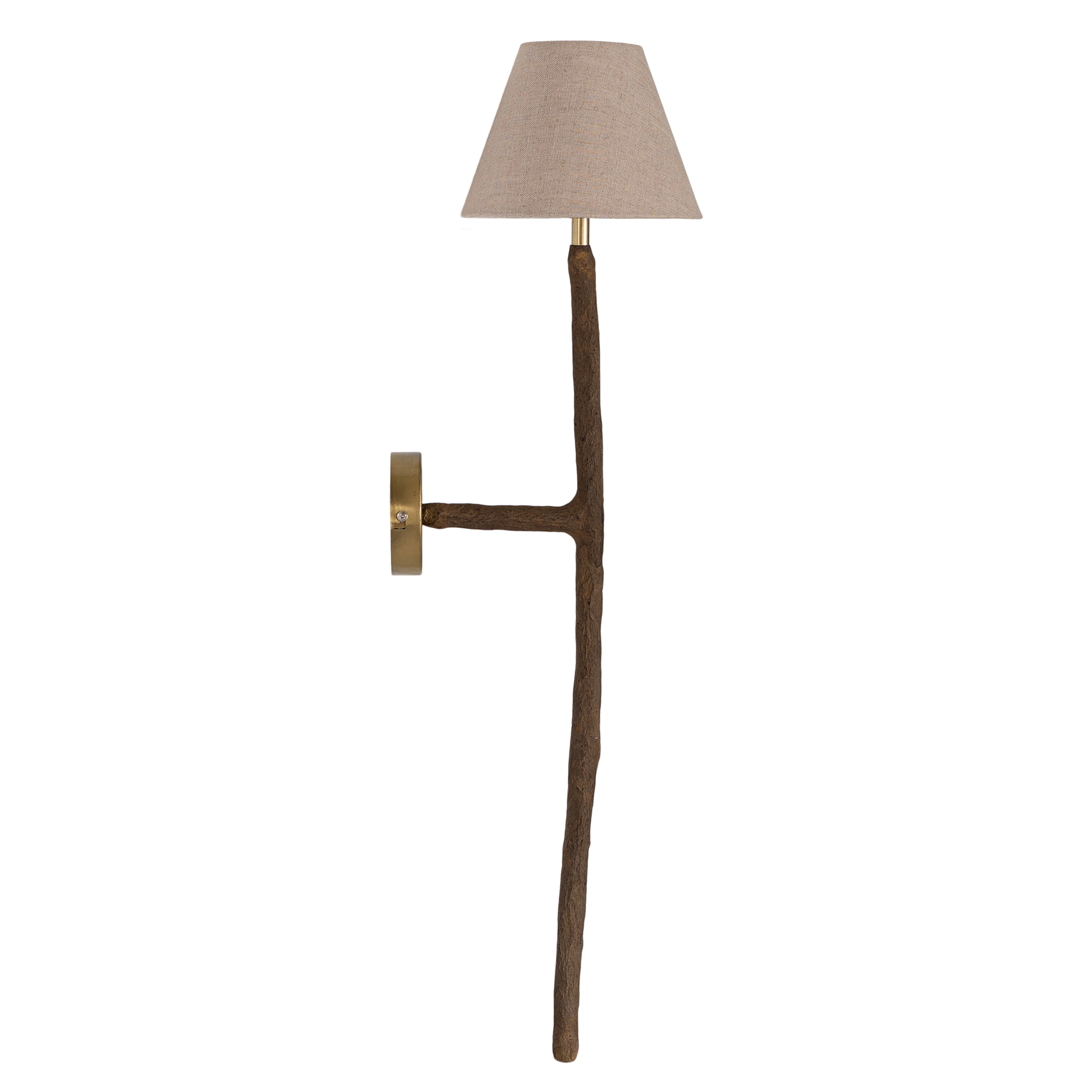 Nuuri Sculptural Composite Pendant Sconce | Dark Roast