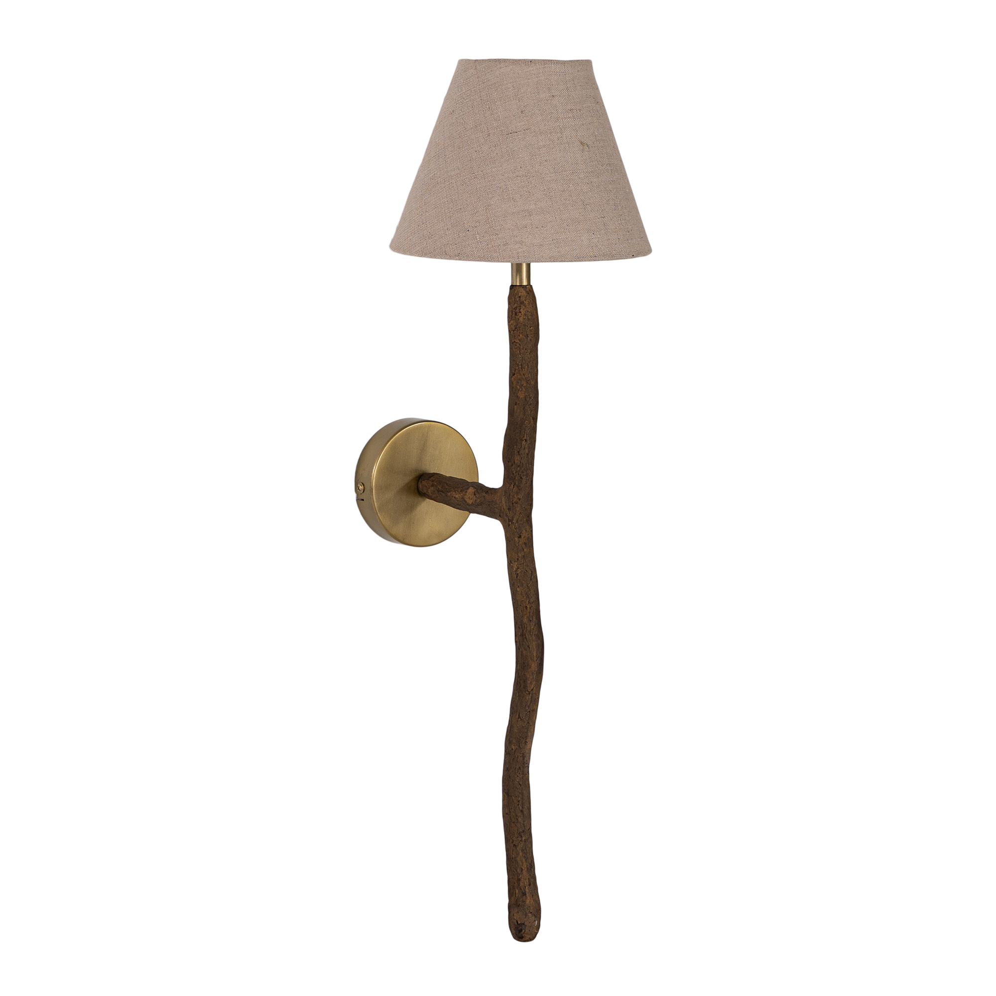 Nuuri Sculptural Composite Pendant Sconce | Dark Roast