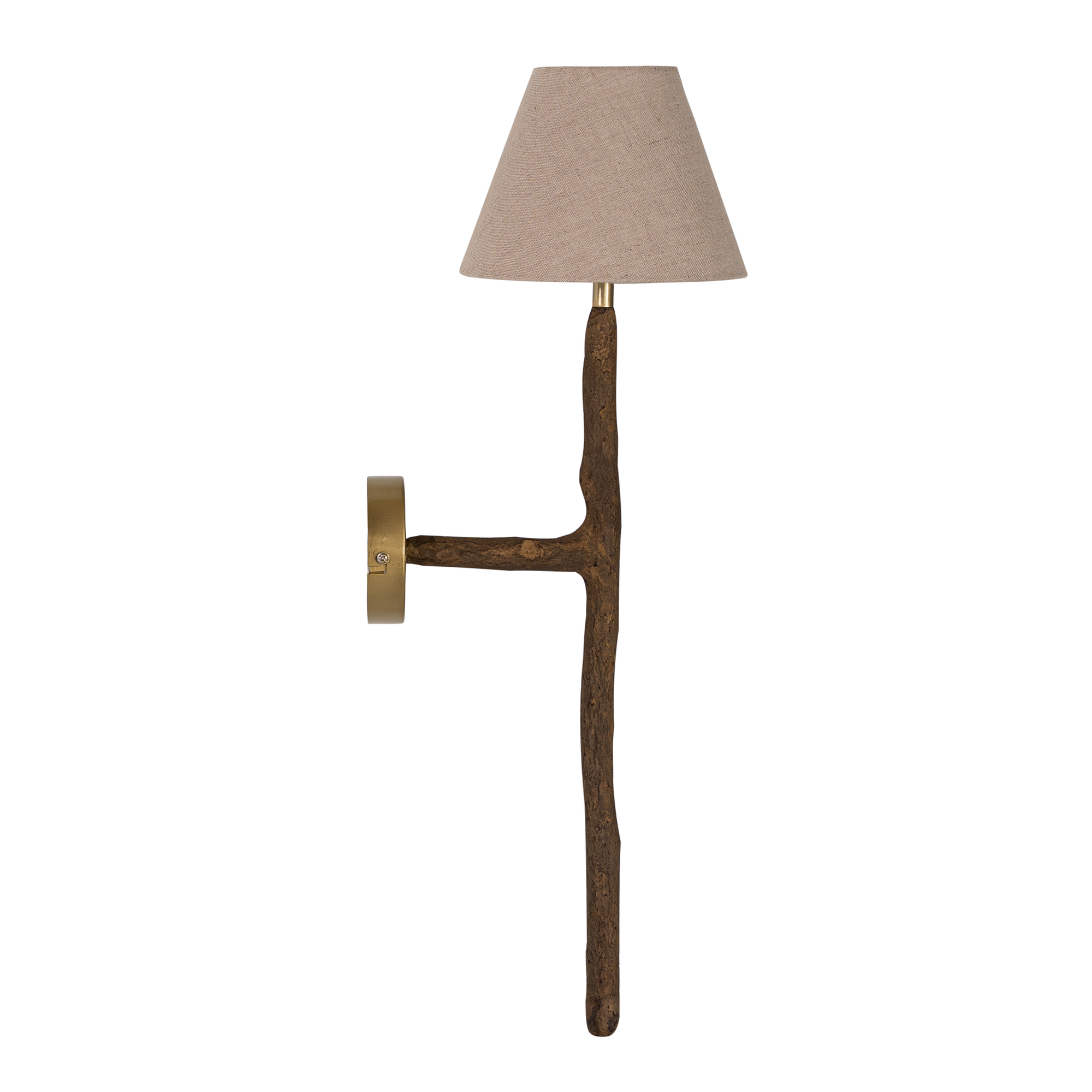 Nuuri Sculptural Composite Pendant Sconce | Dark Roast