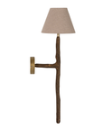Nuuri Sculptural Composite Pendant Sconce | Dark Roast