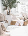 Omaanda Sun Lounger | Luxury Natural Uniqwa Collections