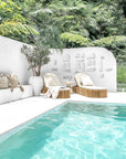 Omaanda Sun Lounger | Luxury Natural Uniqwa Collections