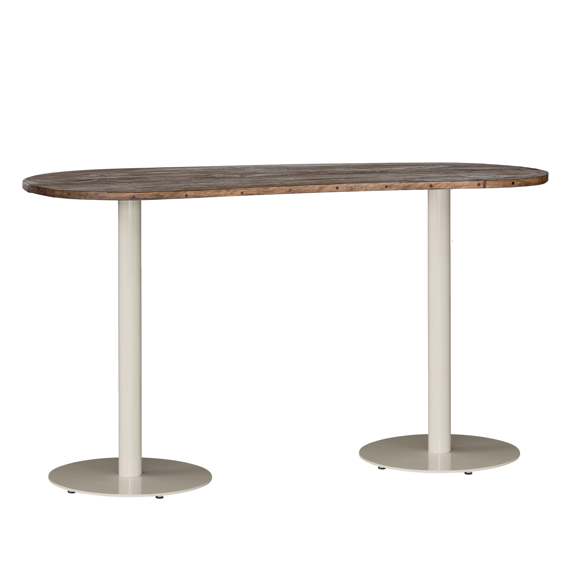Palm Beach Bar Table 1.8m Oval Bar Table Top Sand Uniqwa Collections