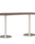 Palm Beach Bar Table 1.8m Oval Bar Table Top Sand Uniqwa Collections
