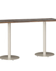 Palm Beach Bar Table 1.8m Rectangular Bar Table Top Sand Uniqwa Collections
