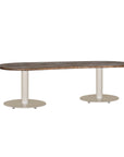 Palm Beach Coffee Table 1.8m Oval Coffee Table Top Sand Uniqwa Collections