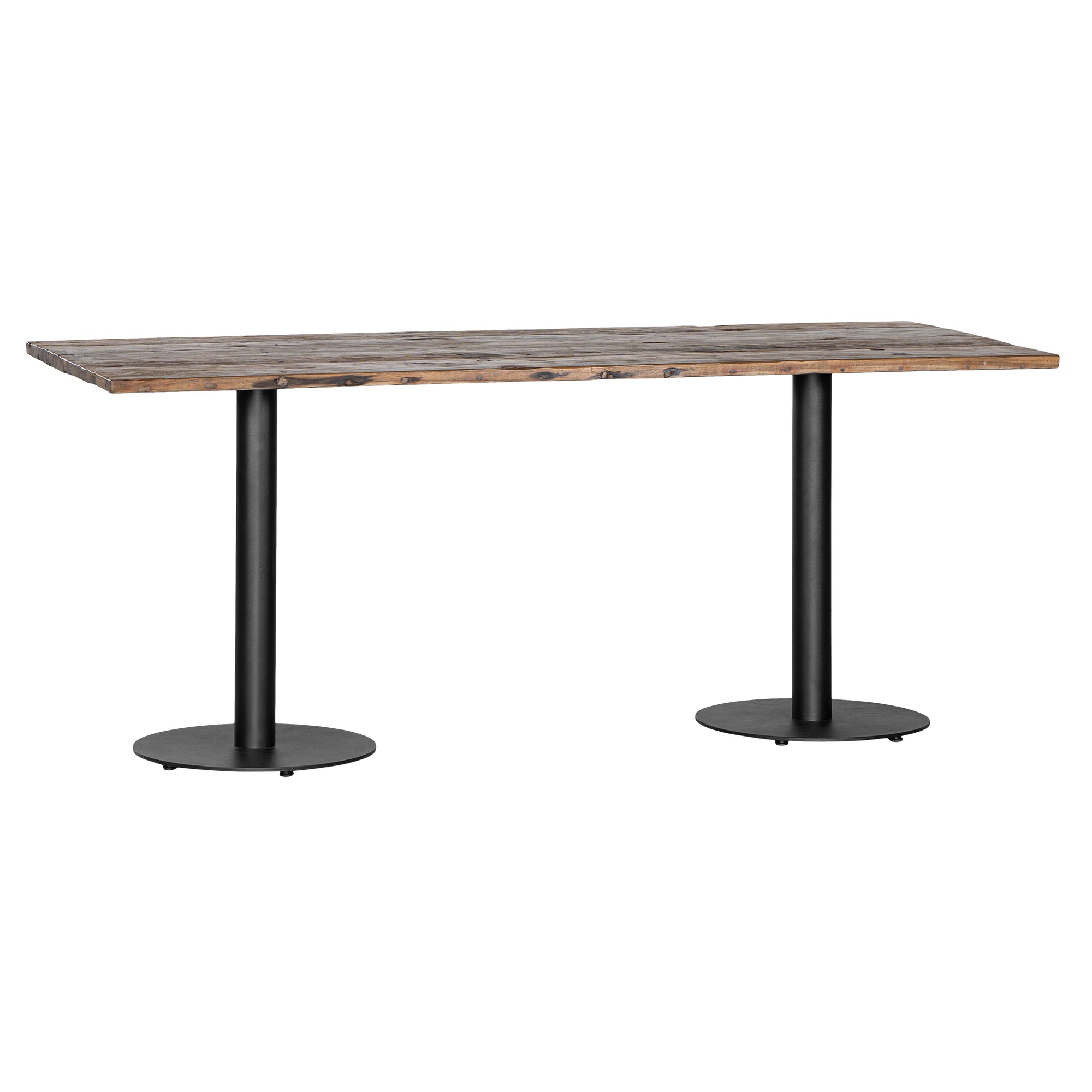 Palm Beach Dining Table 1.8m Rectangular Dining Table Top Black Uniqwa Collections