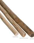 Latte Poles 1.8m | Bundle of 10 Water Blasted Uniqwa Collections