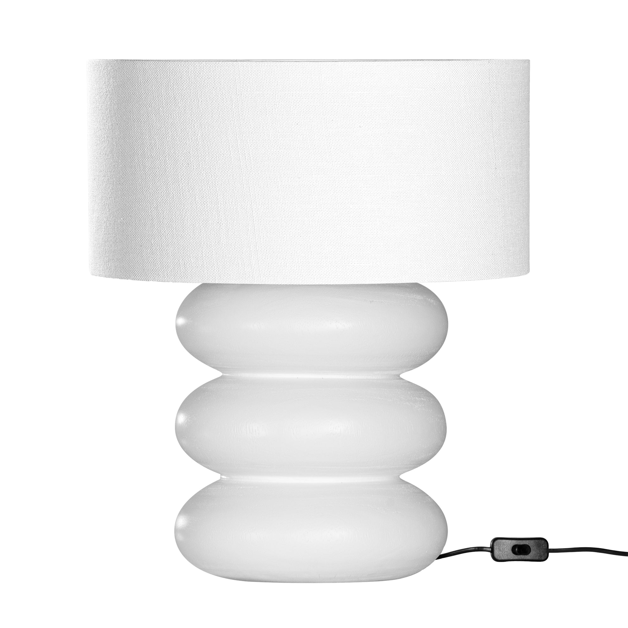 Rundu Table Lamp White White Uniqwa Collections