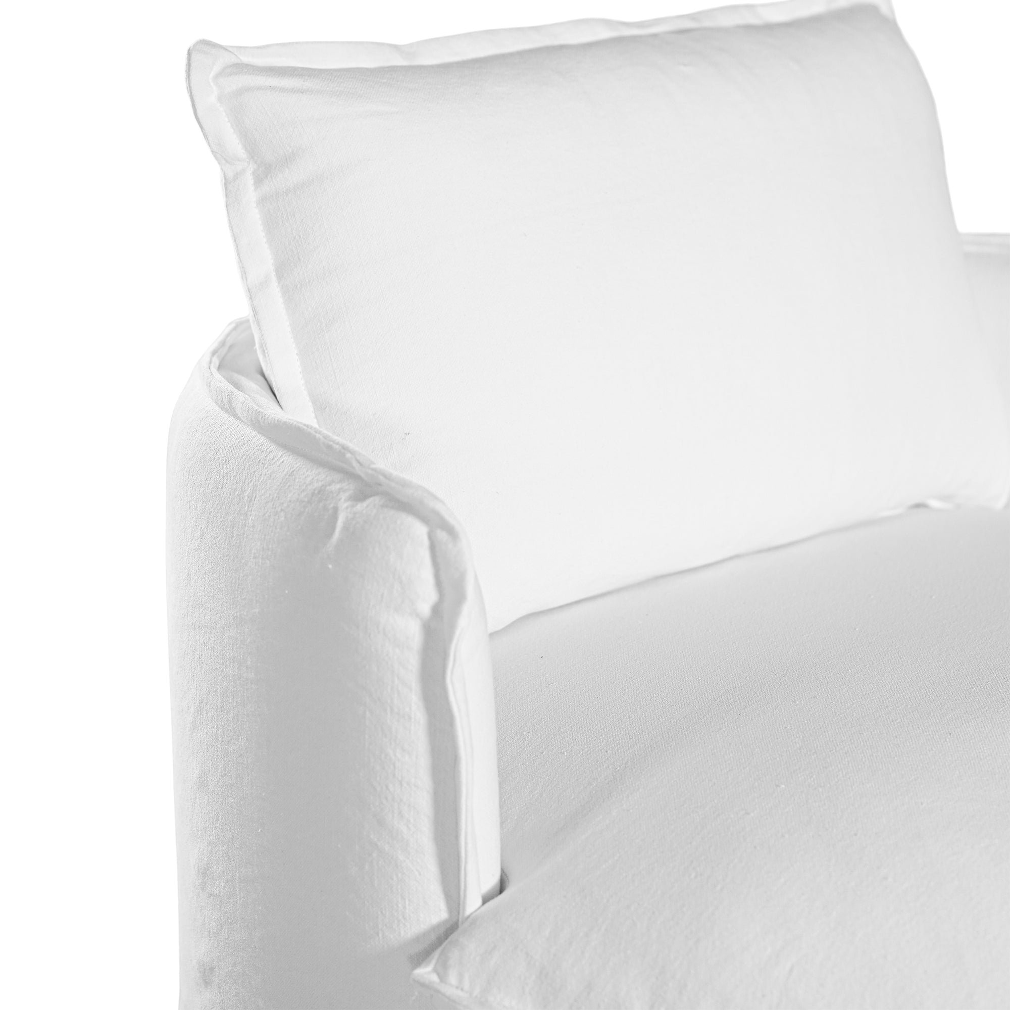 Sabora Swivel Chair | White Uniqwa Collections