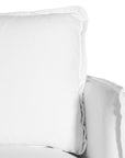 Sabora Swivel Chair | White Uniqwa Collections