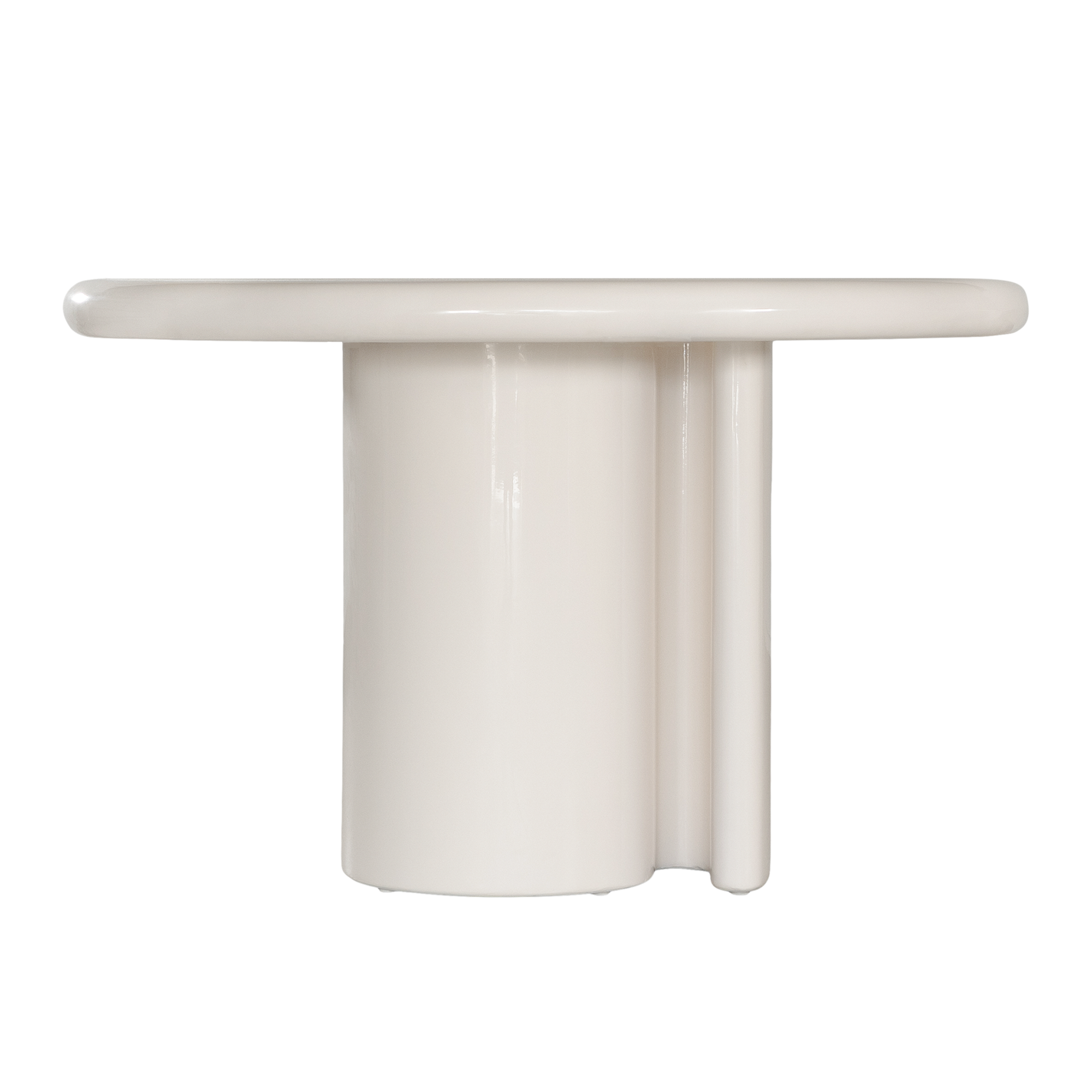 Salalah Dining Table 1.2m | High Gloss Vanilla