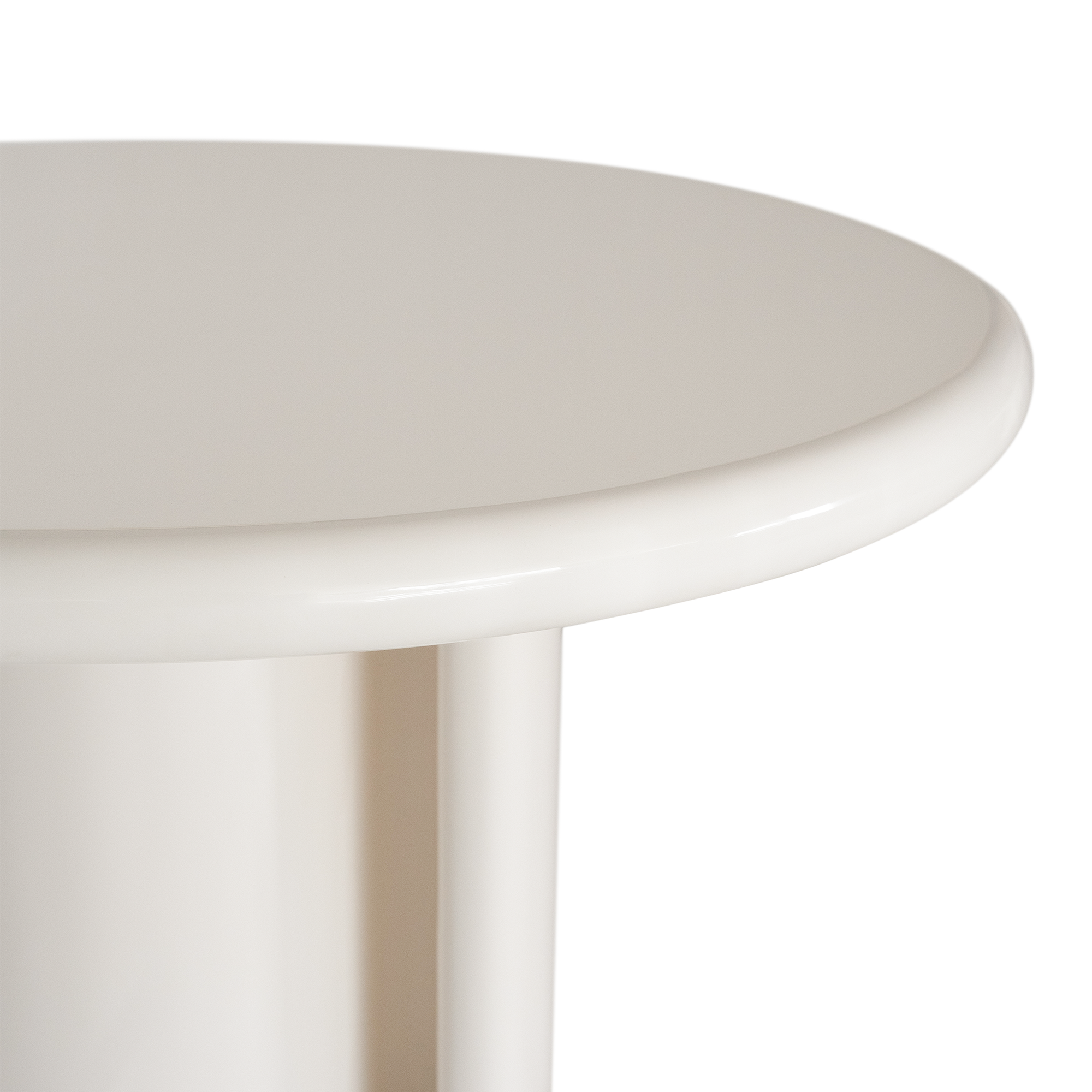 Salalah Dining Table 1.2m | High Gloss Vanilla